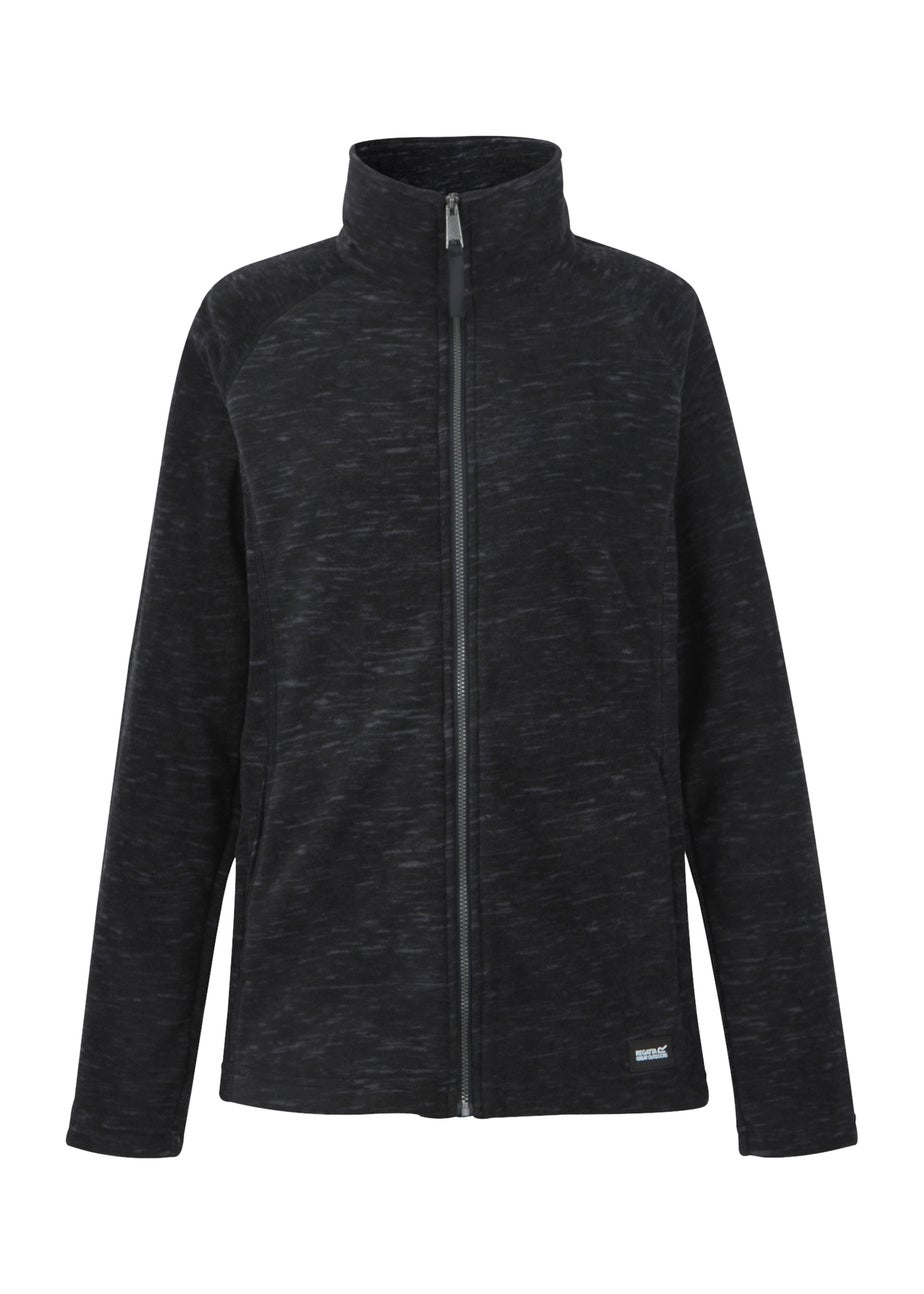 Regatta Black Mayse Full Zip Fleece