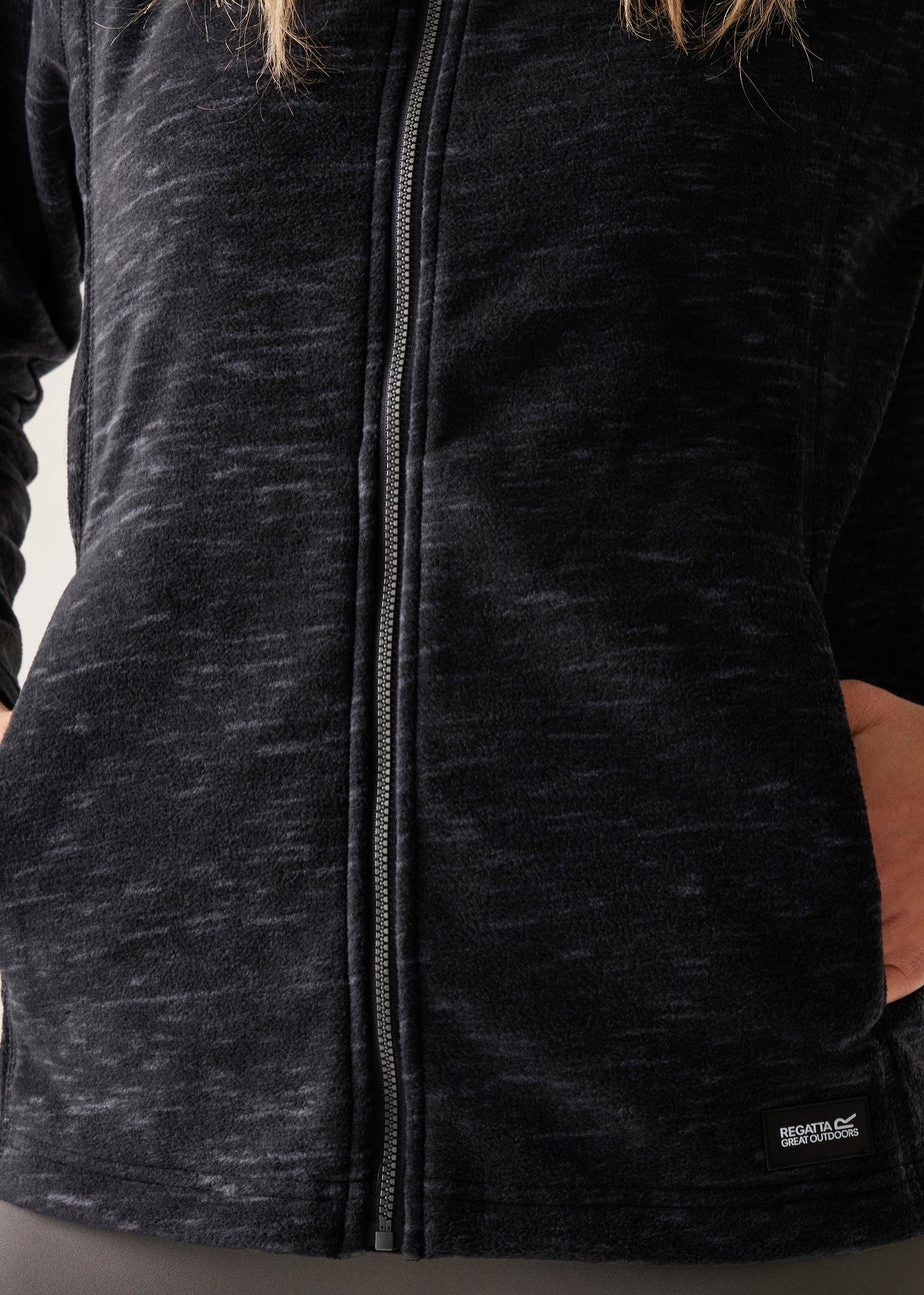 Regatta Black Mayse Full Zip Fleece