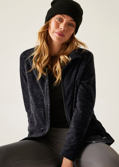 Regatta Black Mayse Full Zip Fleece