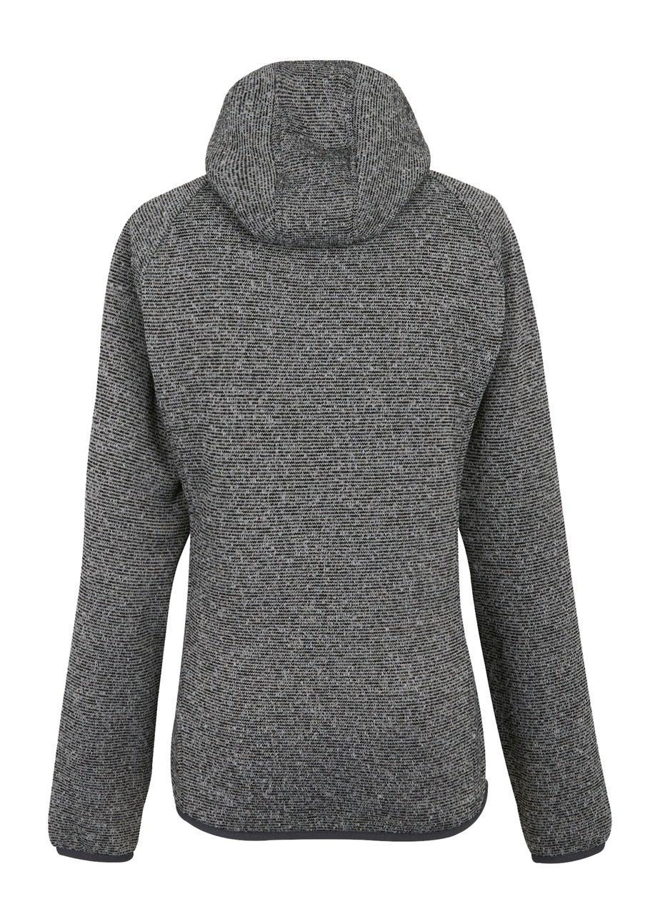 Regatta Light Grey Hooded Newhill Fleece
