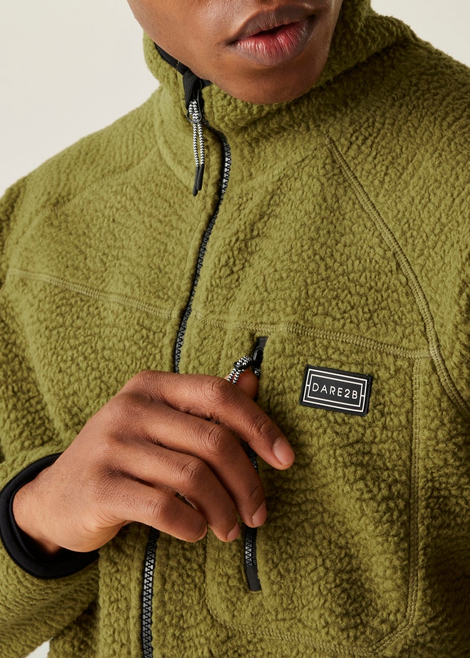 Dare2B Soft Green Camber Stretch Fleece