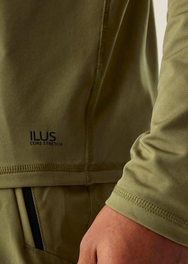 Dare2B Soft Green Fuse Up II Core Stretch Midlayer