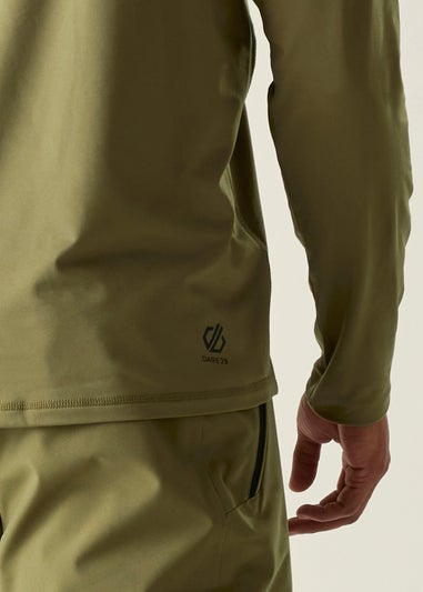 Dare2B Soft Green Fuse Up II Core Stretch Midlayer