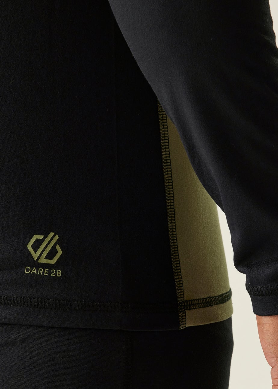 Dare2B Black/Green Exchange III Baselayer Set