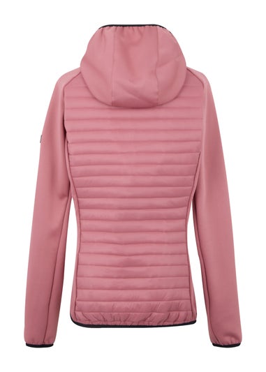 Regatta Dusty Pink Andreson Hybrid Water Repellent Jacket
