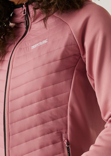 Regatta Dusty Pink Andreson Hybrid Water Repellent Jacket