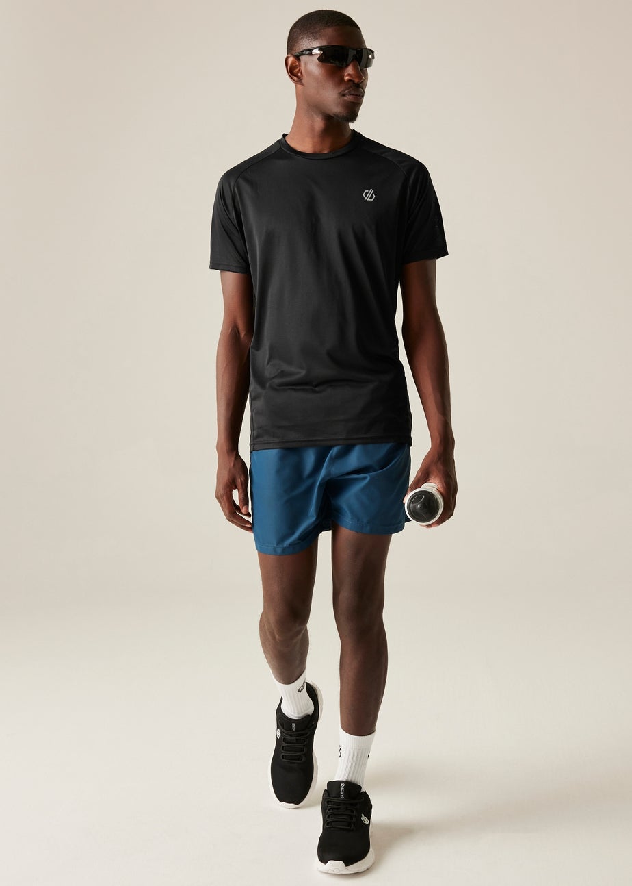 Dare2B Black Accelerate  Lightweight Tee