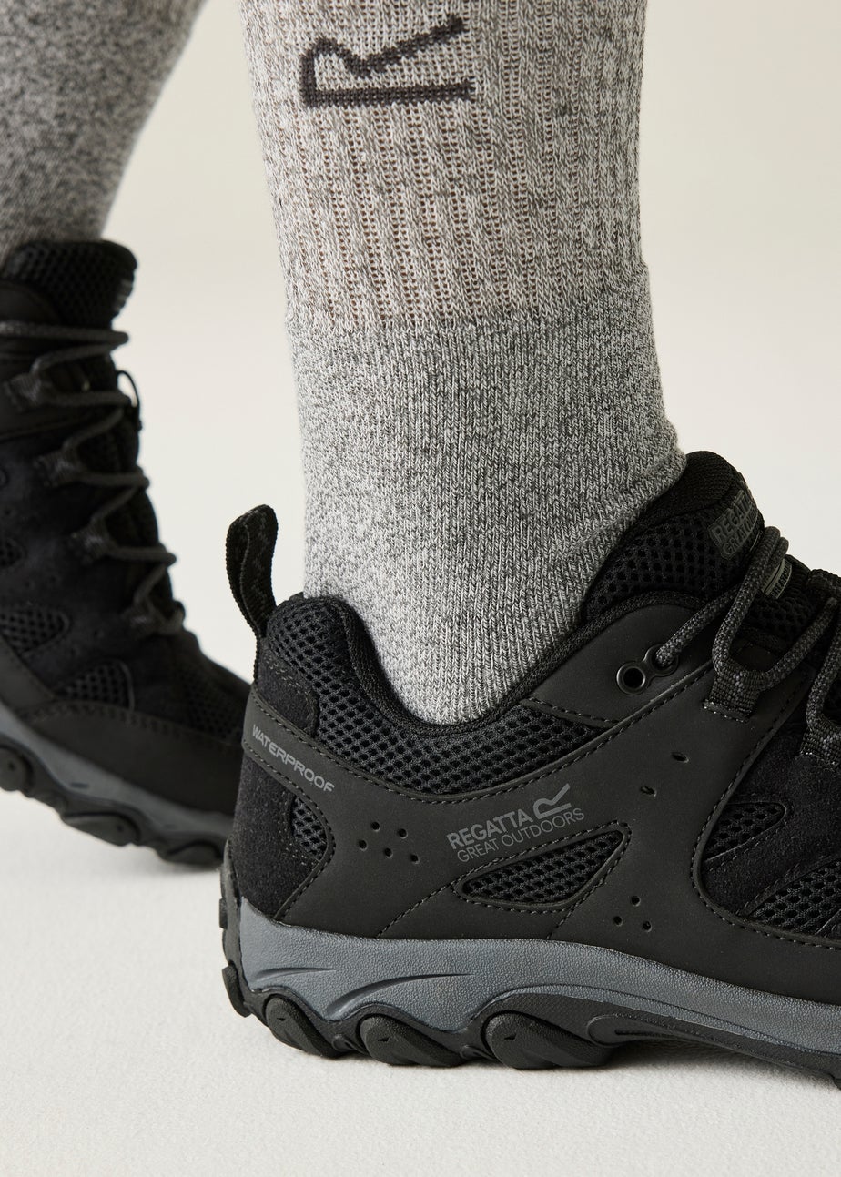 Regatta Black/Grey Edgepoint IV Low Waterproof Shoes