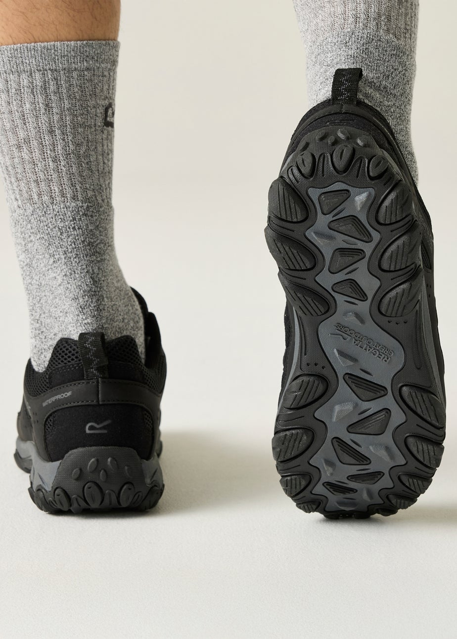 Regatta Black/Grey Edgepoint IV Low Waterproof Shoes