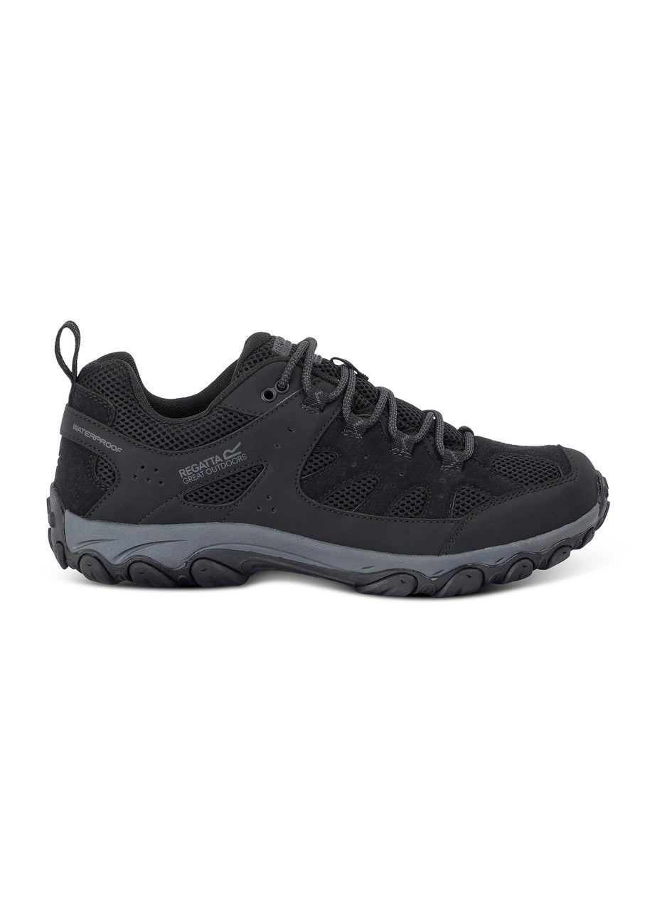 Regatta Black/Grey Edgepoint IV Low Waterproof Shoes