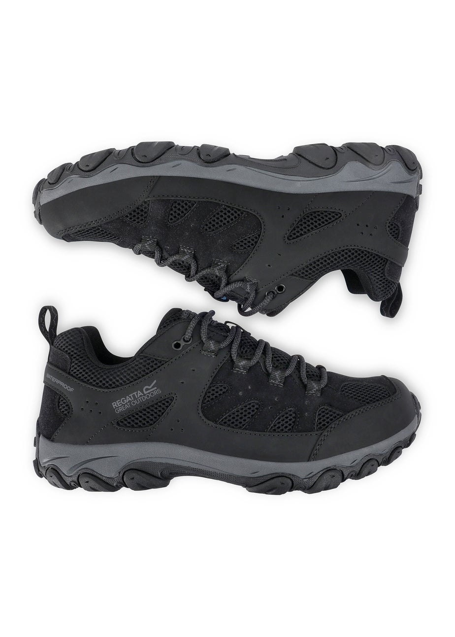 Regatta Black/Grey Edgepoint IV Low Waterproof Shoes