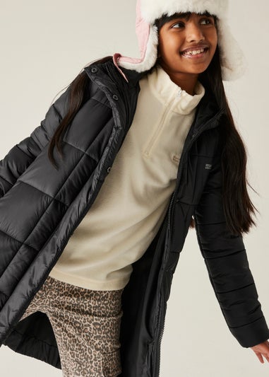 Regatta Black Kids' Embrie Lightweight Jacket (3-16yrs)