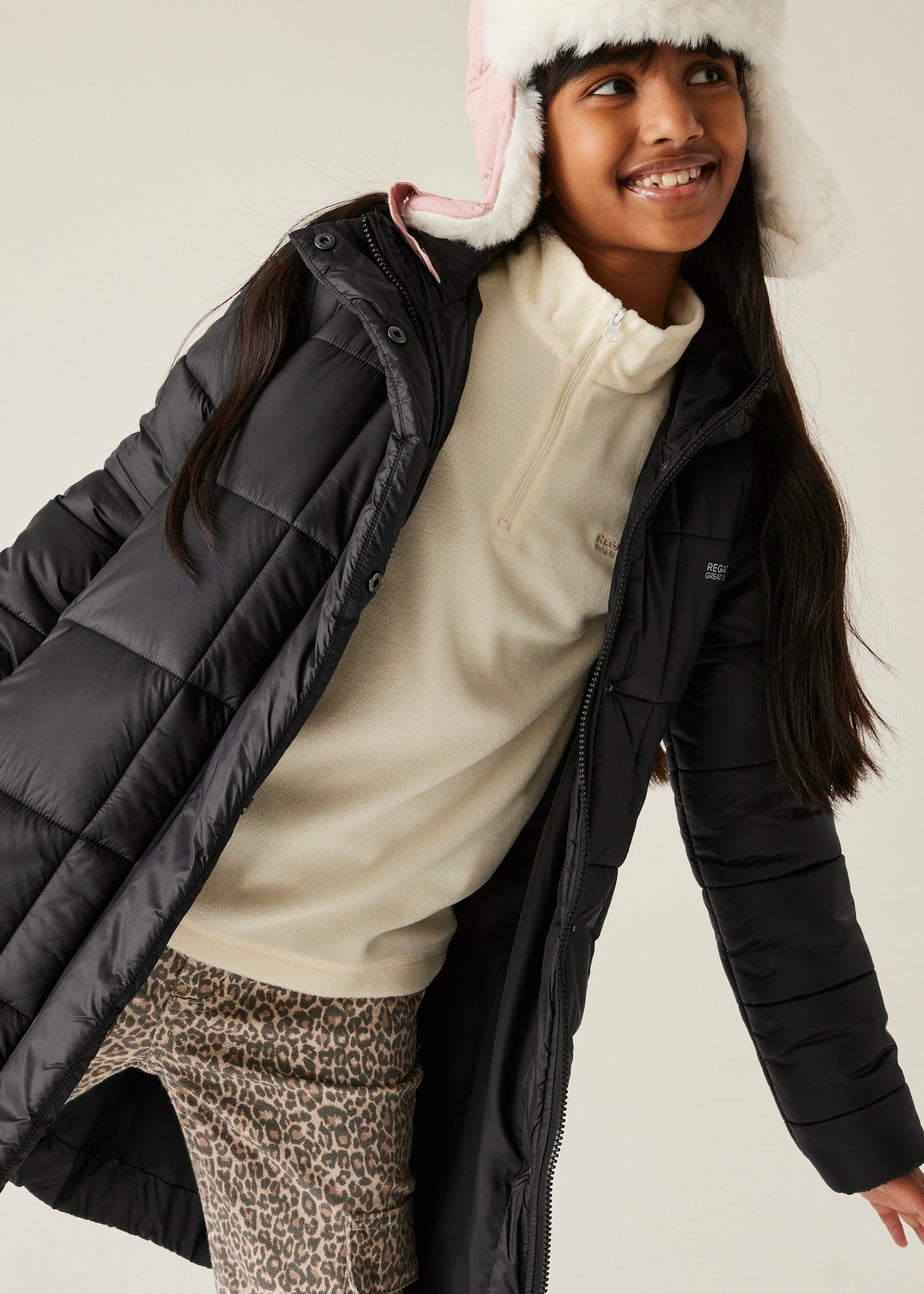 Regatta Black Kids' Embrie Lightweight Jacket (3-16yrs)