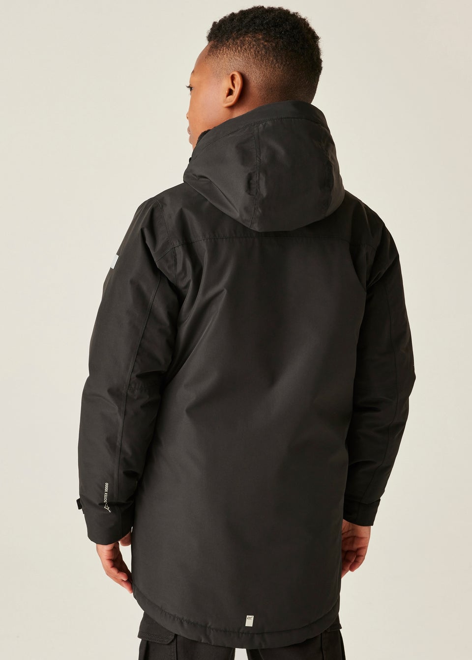 Regatta Black Kids' Farbank II Waterproof Insulated Jacket (3-16yrs)