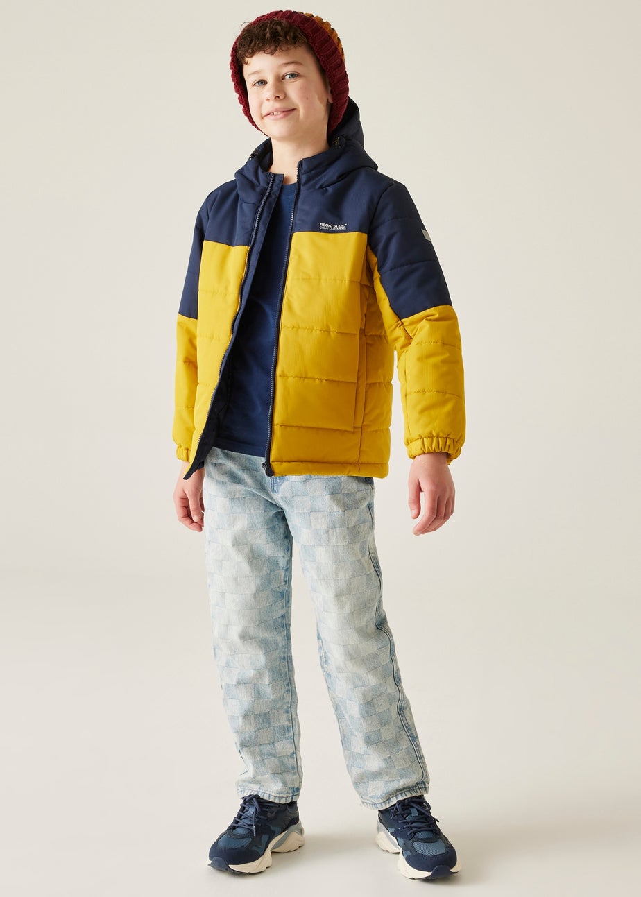 Regatta Mustard Kids' Lofthouse Reflective Jacket (3-16yrs)