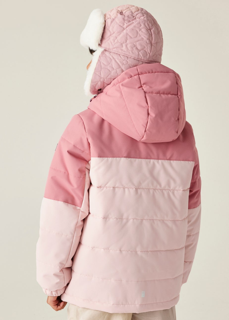Regatta Pastel Pink Kids' Lofthouse Reflective Jacket (3-16yrs)