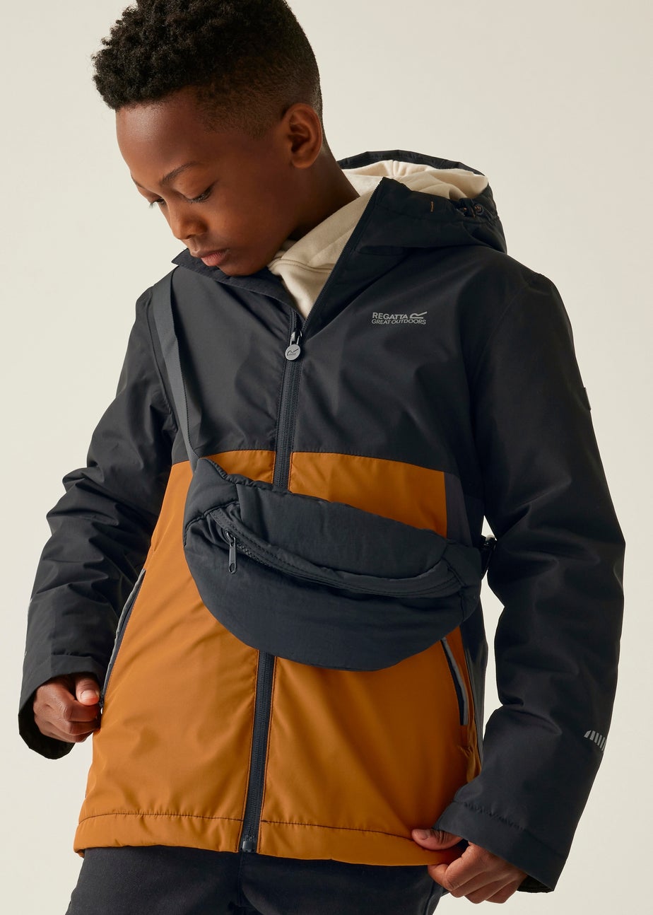 Regatta Ginger Kids' Hillain Warm Lined Reflective Waterproof Insulated Jacket (3-16yrs)