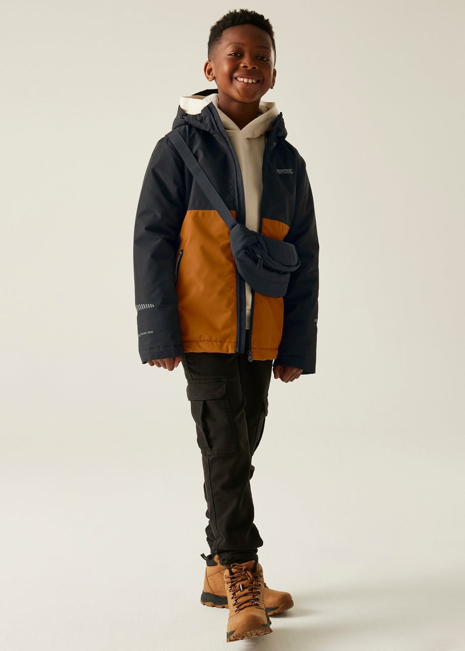 Regatta Ginger Kids' Hillain Warm Lined Reflective Waterproof Insulated Jacket (3-16yrs)