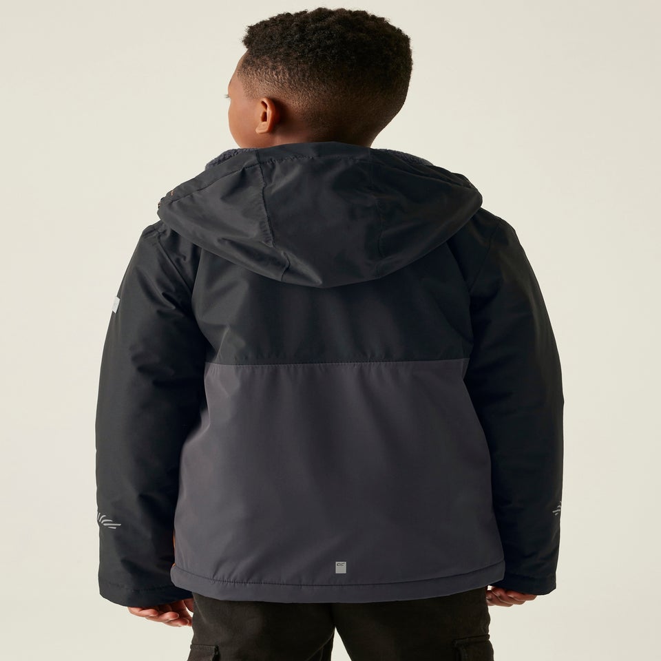 Regatta Ginger Kids' Hillain Warm Lined Reflective Waterproof Insulated Jacket (3-16yrs)