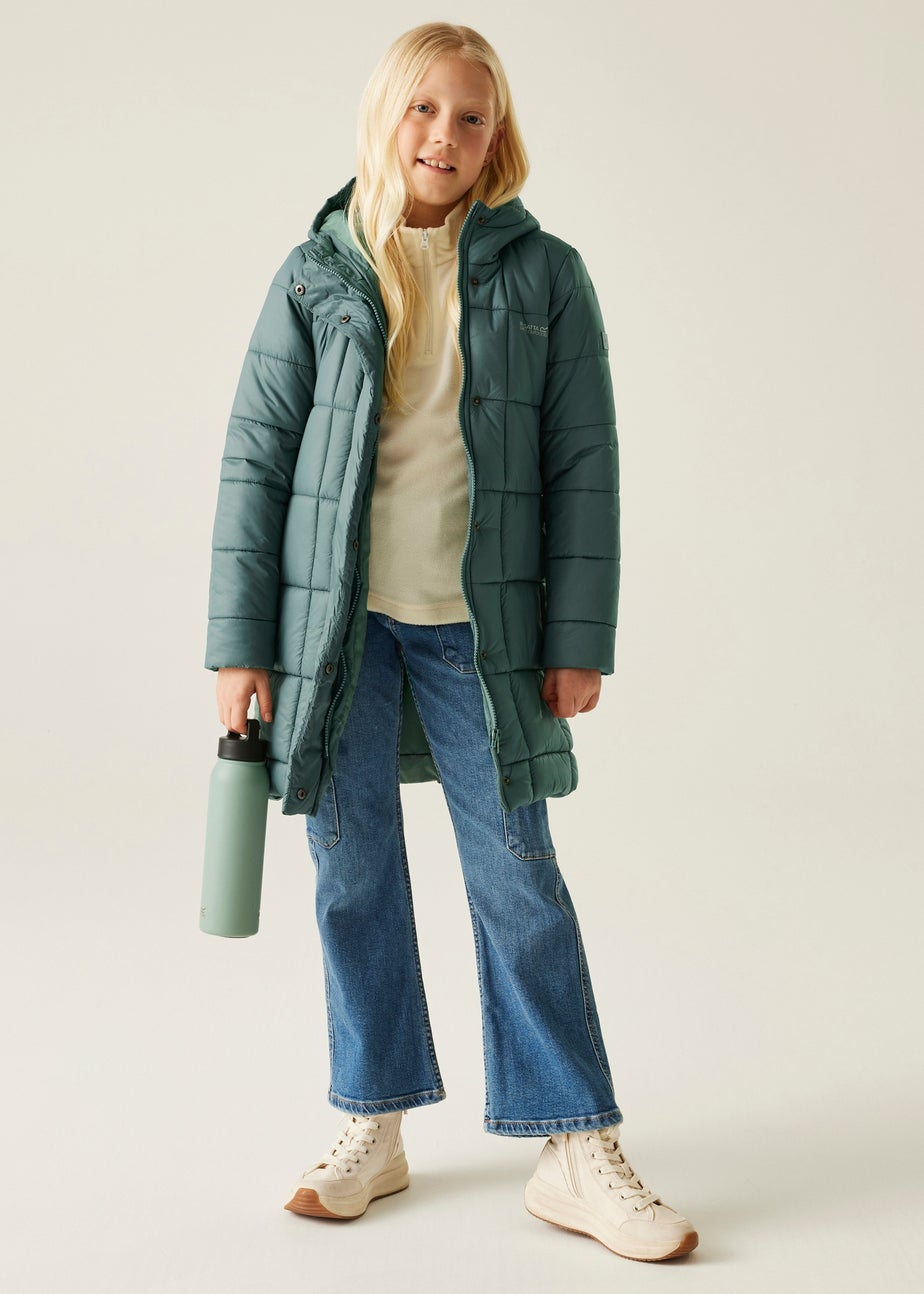 Regatta Forest Green Kids' Embrie Lightweight Jacket (3-16yrs)