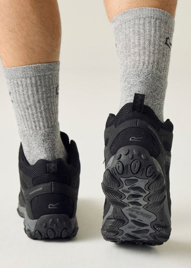 Regatta Black/Grey Edgepoint 4 Mid Waterproof Boots