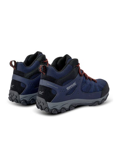 Regatta Navy/Grey Edgepoint 4 Mid Waterproof Boots