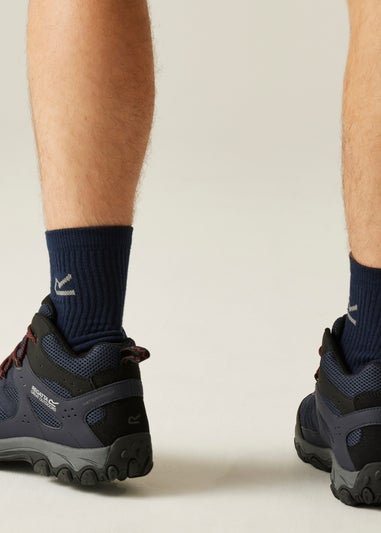 Regatta Navy/Grey Edgepoint 4 Mid Waterproof Boots