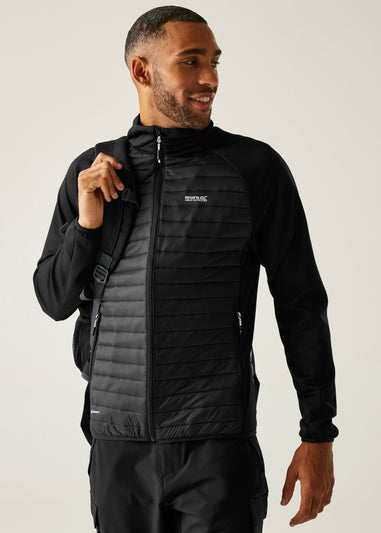 Regatta Black Clumber Hybrid Stretch Jacket