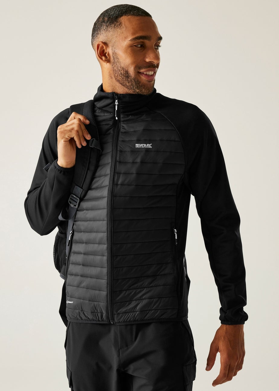 Regatta Black Clumber Hybrid Stretch Jacket