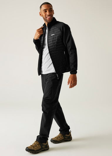 Regatta Black Clumber Hybrid Stretch Jacket