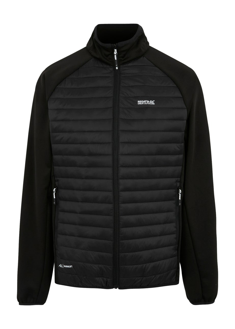 Regatta Black Clumber Hybrid Stretch Jacket