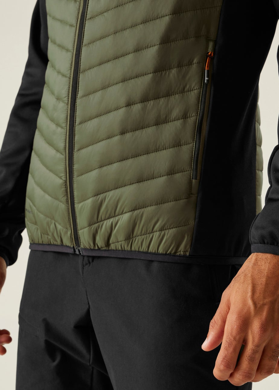 Regatta Grey Green Andreson Hybrid Stretch Jacket