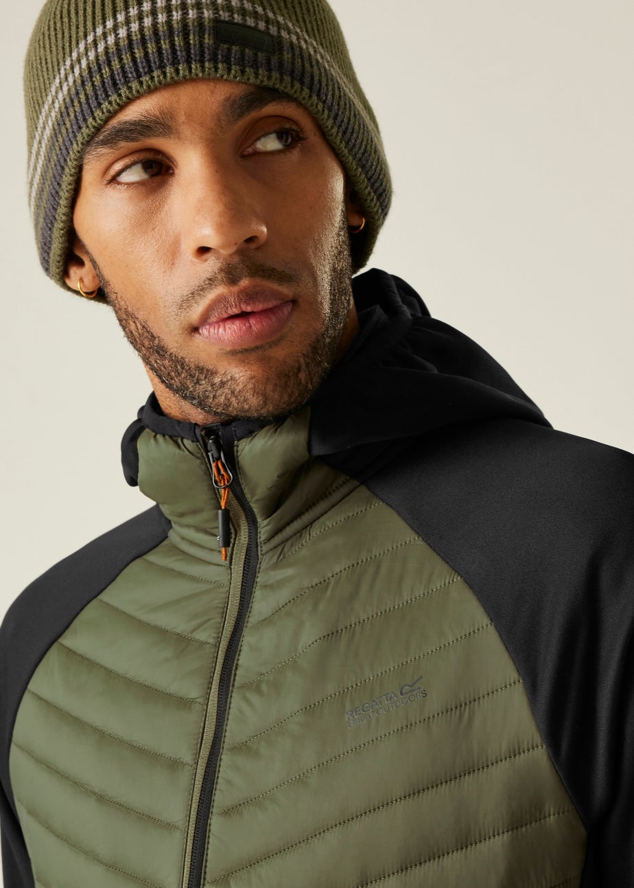 Regatta Grey Green Andreson Hybrid Stretch Jacket