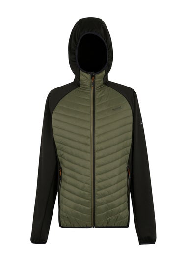 Regatta Grey Green Andreson Hybrid Stretch Jacket