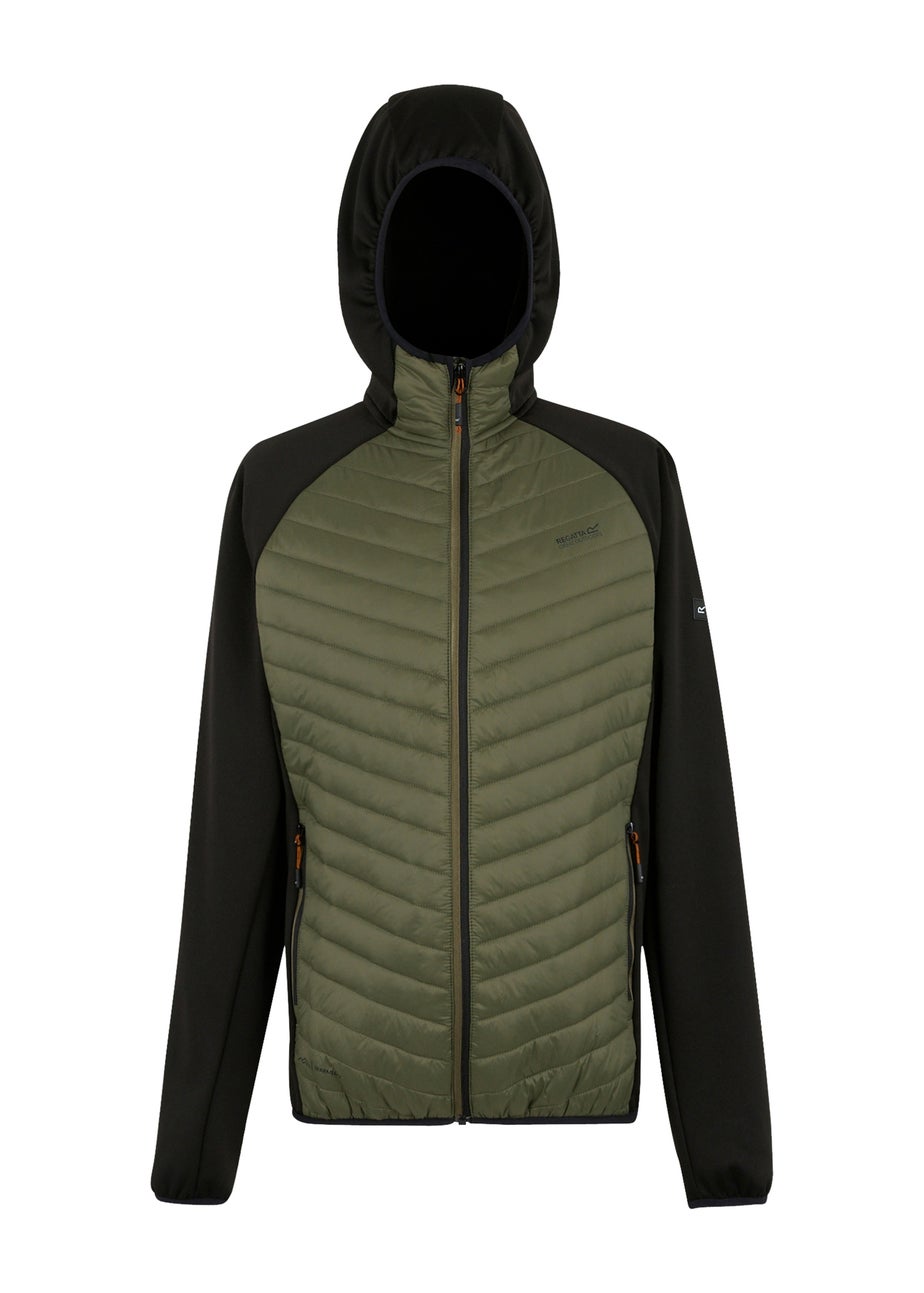 Regatta Grey Green Andreson Hybrid Stretch Jacket