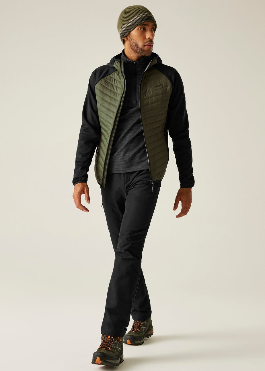Regatta Grey Green Andreson Hybrid Stretch Jacket