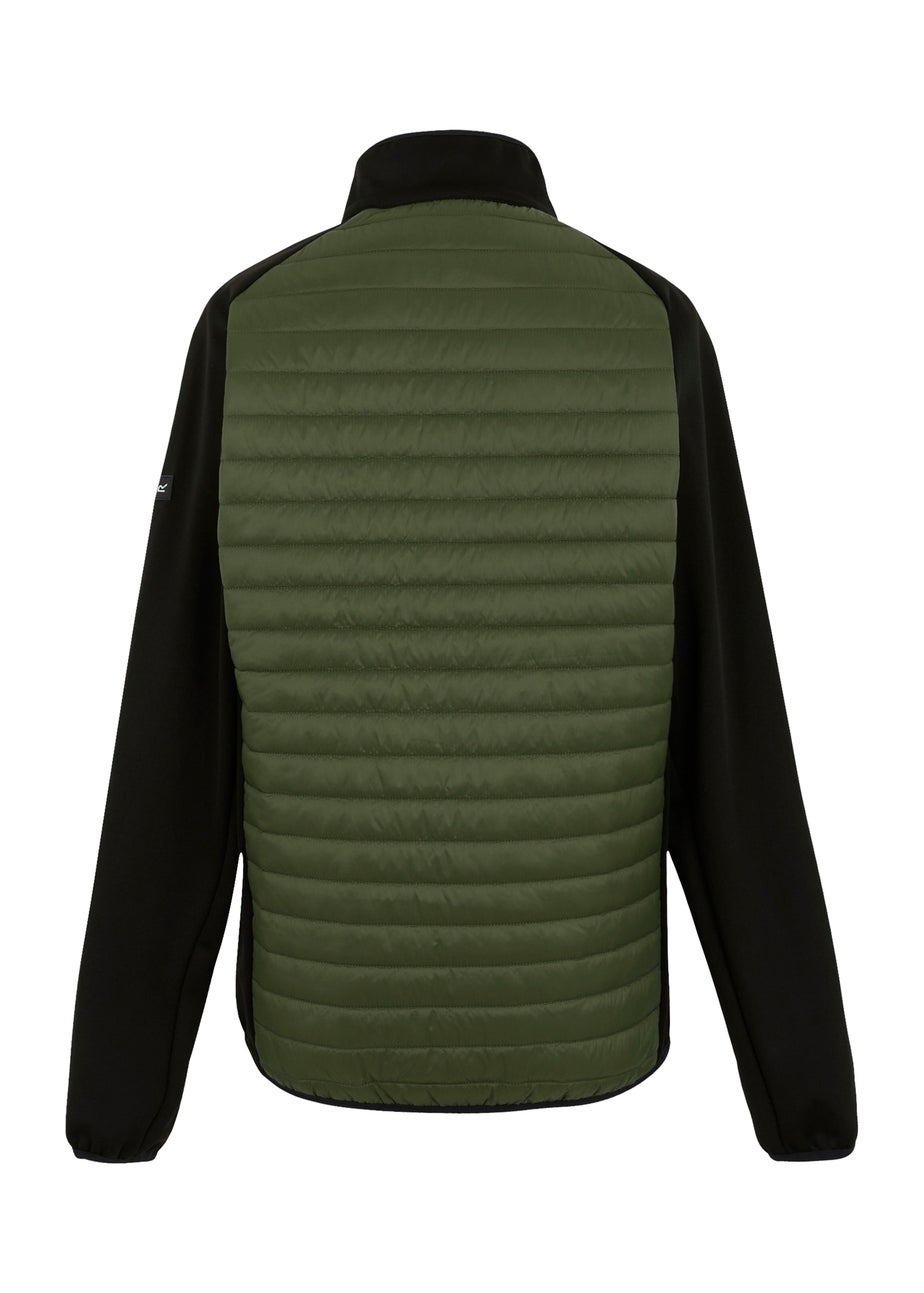 Regatta Grey Green Clumber Hybrid Stretch Jacket