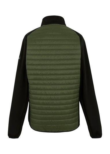 Regatta Grey Green Clumber Hybrid Stretch Jacket