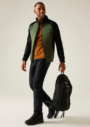 Regatta Grey Green Clumber Hybrid Stretch Jacket