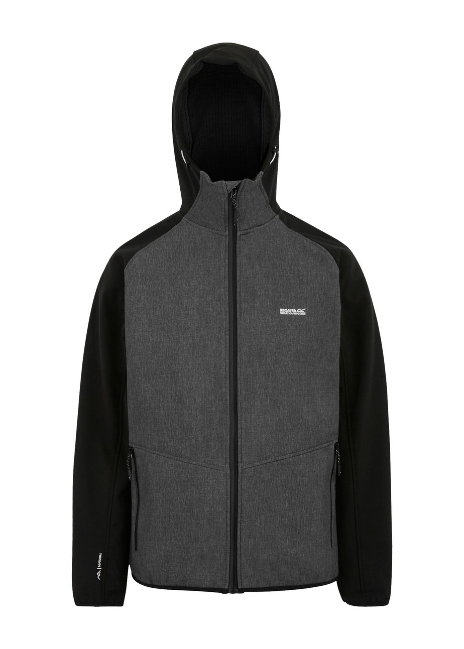 Regatta Grey/Black Arec III Stretch Jacket