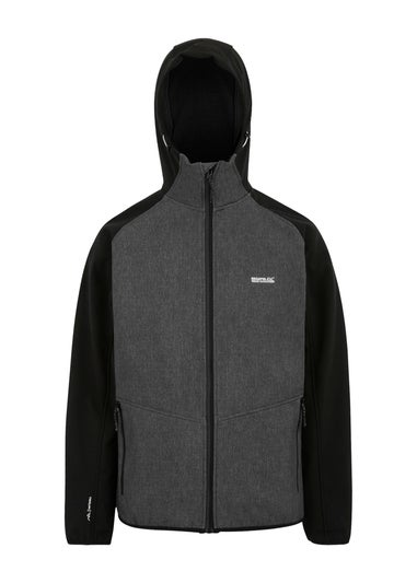 Regatta Grey/Black Arec III Stretch Jacket