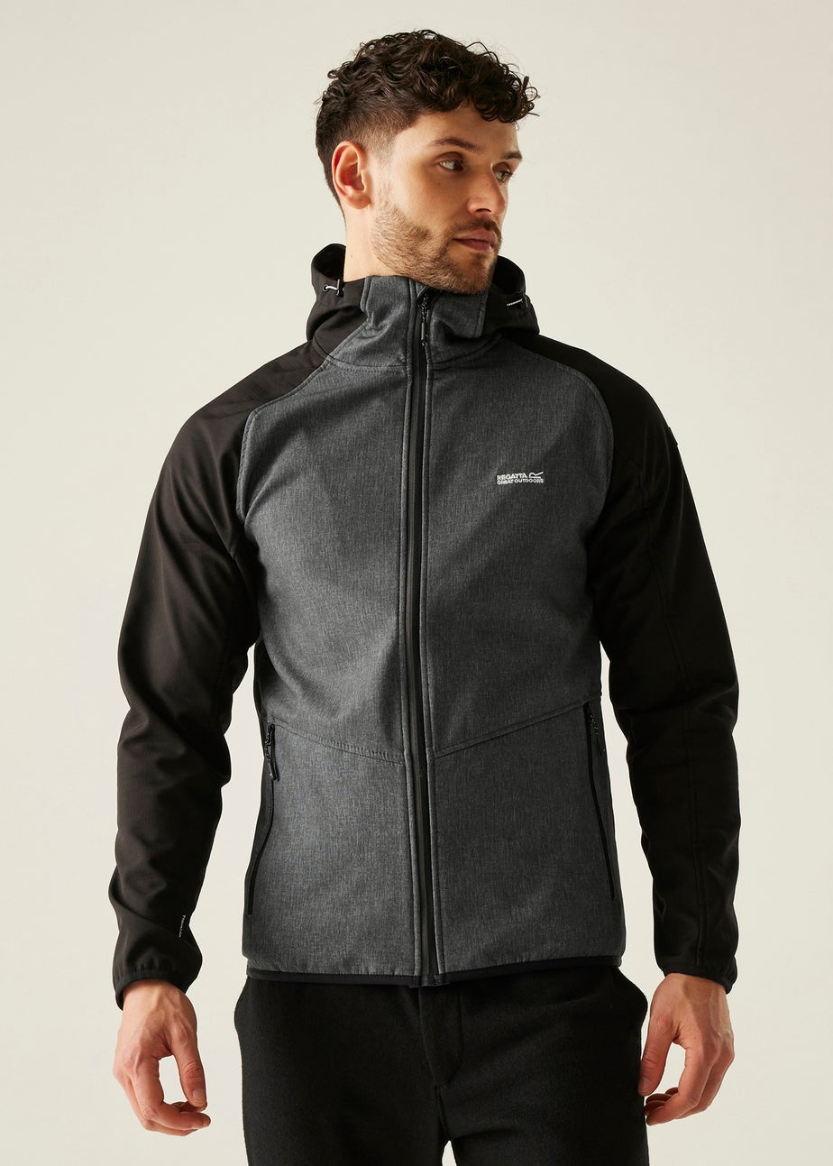 Regatta Grey/Black Arec III Stretch Jacket