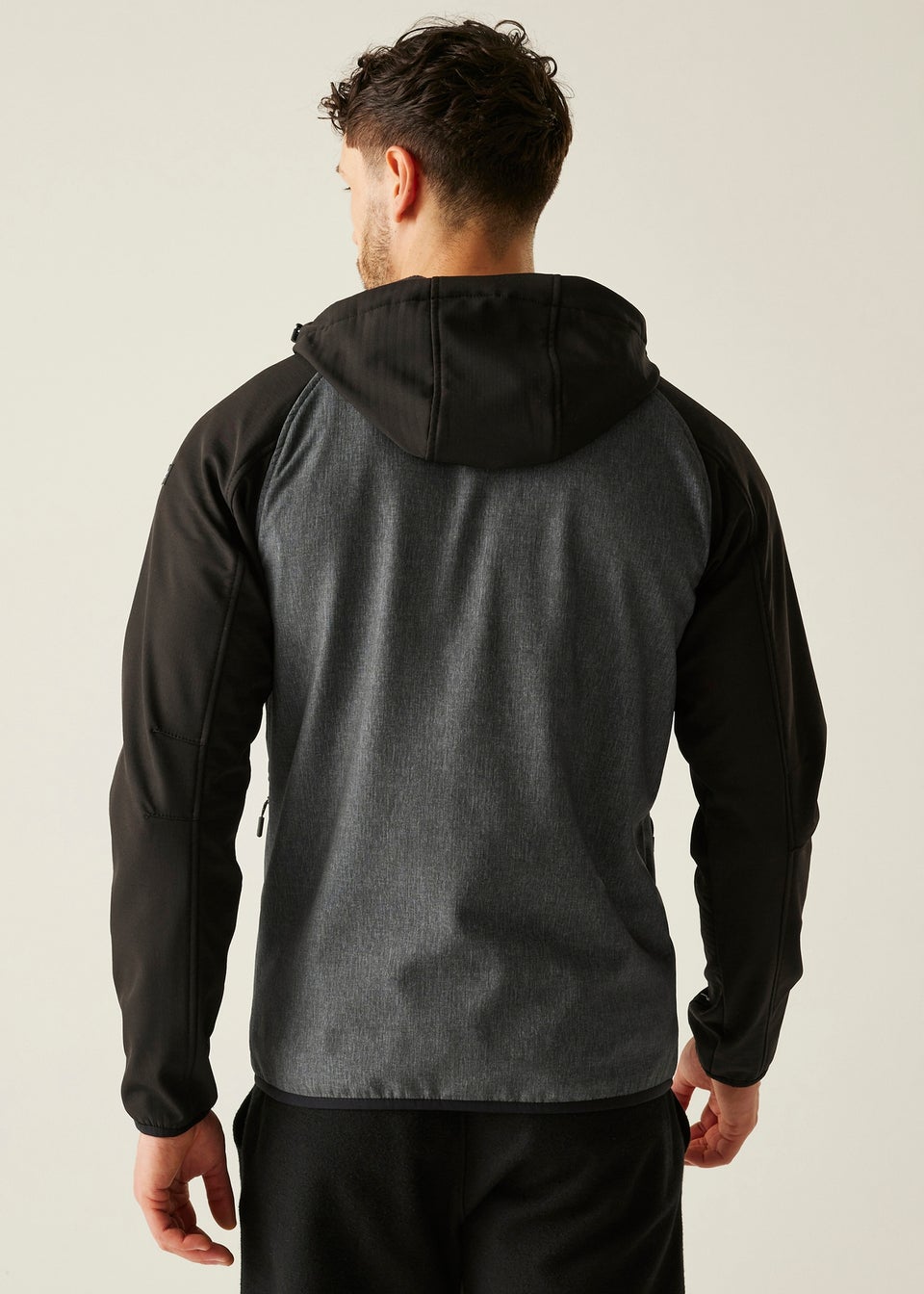 Regatta Grey/Black Arec III Stretch Jacket