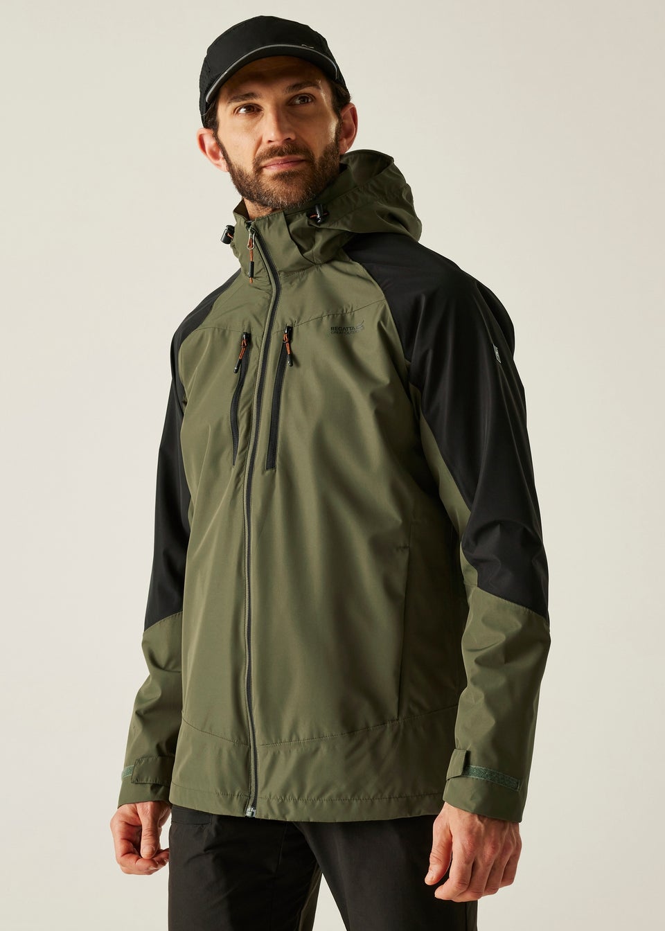 Regatta Grey Green Calderdale VI Waterproof Jacket