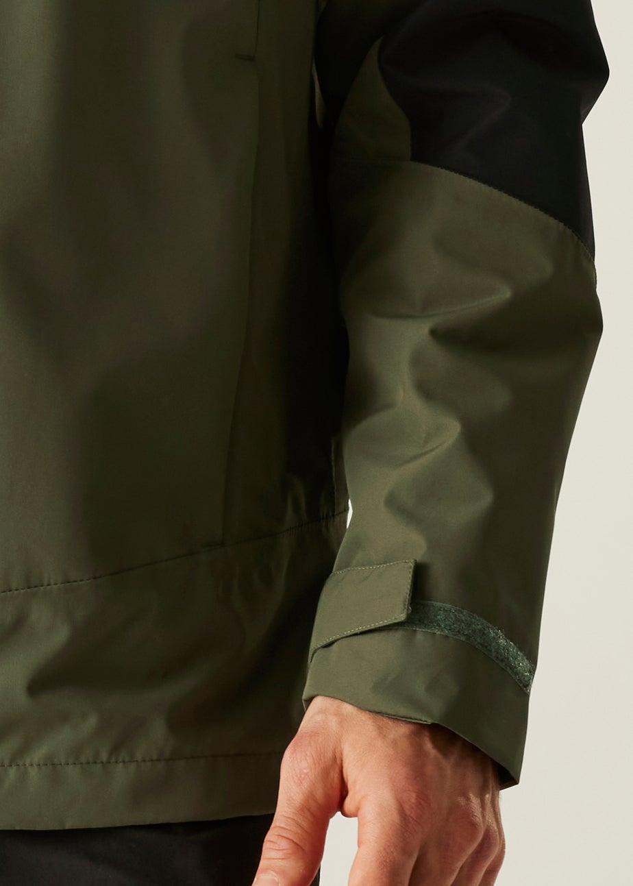 Regatta Grey Green Calderdale VI Waterproof Jacket