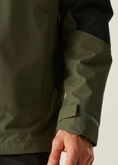 Regatta Grey Green Calderdale VI Waterproof Jacket