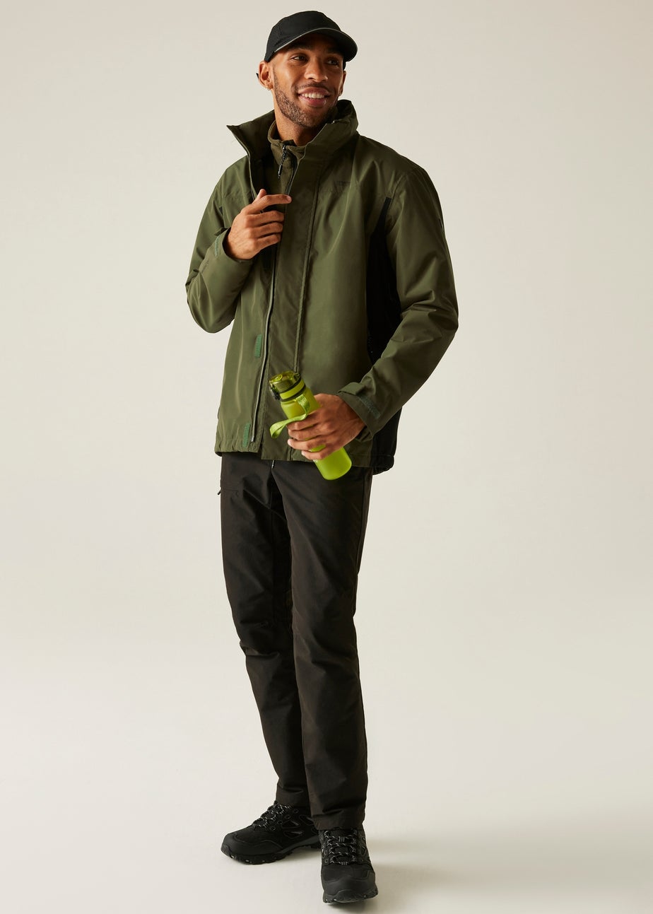Regatta Grey Green Matt II Waterproof Jacket