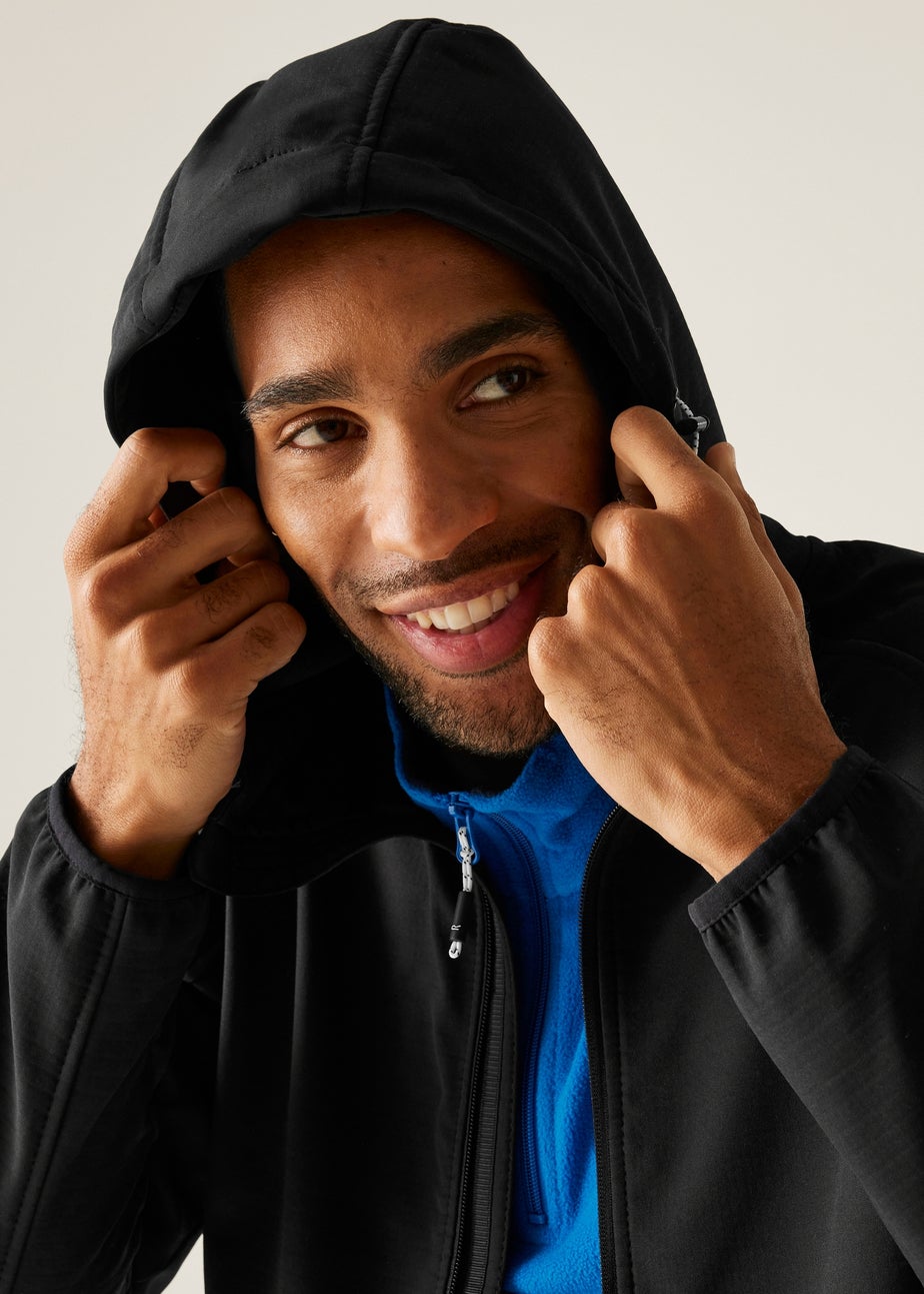 Regatta Black/Black Arec III Stretch Jacket