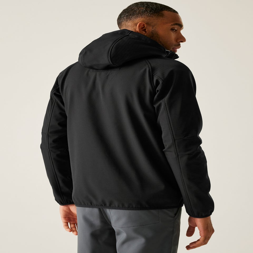 Regatta Black/Black Arec III Stretch Jacket