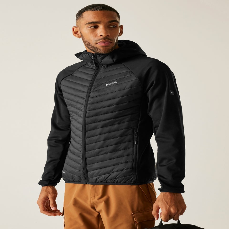 Regatta Black Andreson Hybrid Stretch Jacket